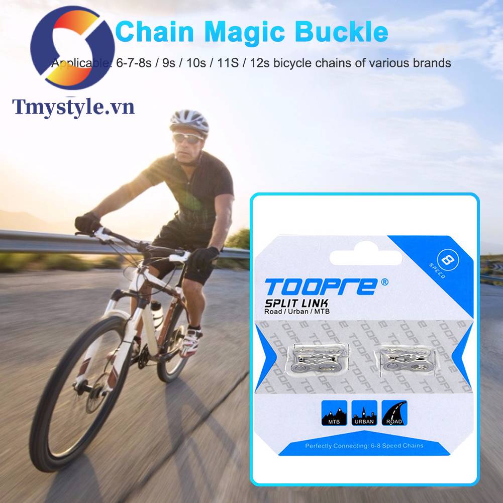 Set 2 Cặp Mắt Xích Nối Dây Xích Xe Đạp Leo Núi MTB