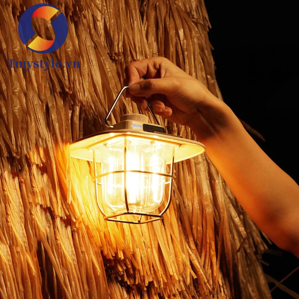 Đèn LED Cắm Trại Có Thể Sạc Lại Tiện Dụng