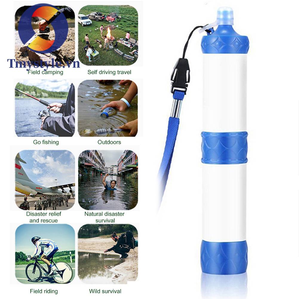 Dụng Cụ Lọc Nước Khẩn Cấp Đa Năng Tiện Dụng Cho Hoạt Động Ngoà