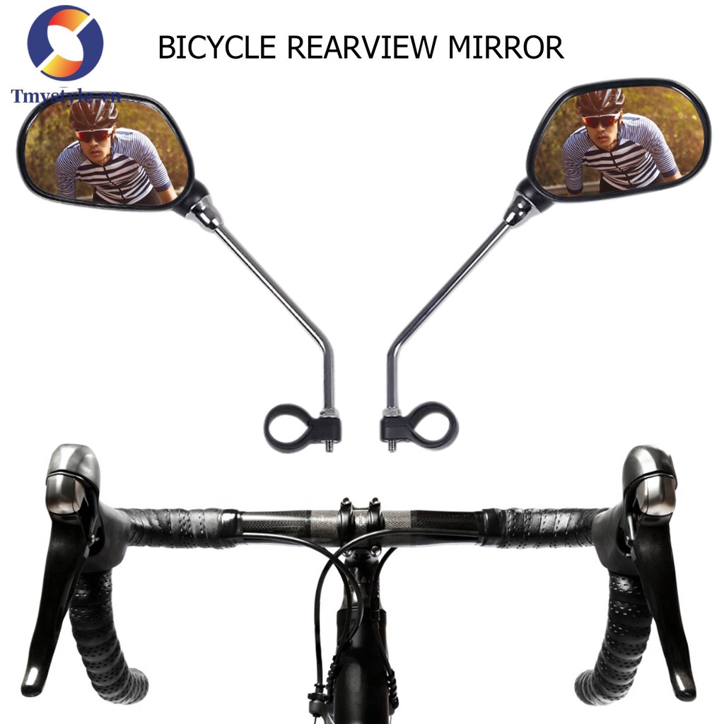 1 Cặp Gương Chiếu Hậu Gắn Tay Lái Xe Đạp Điện MTB