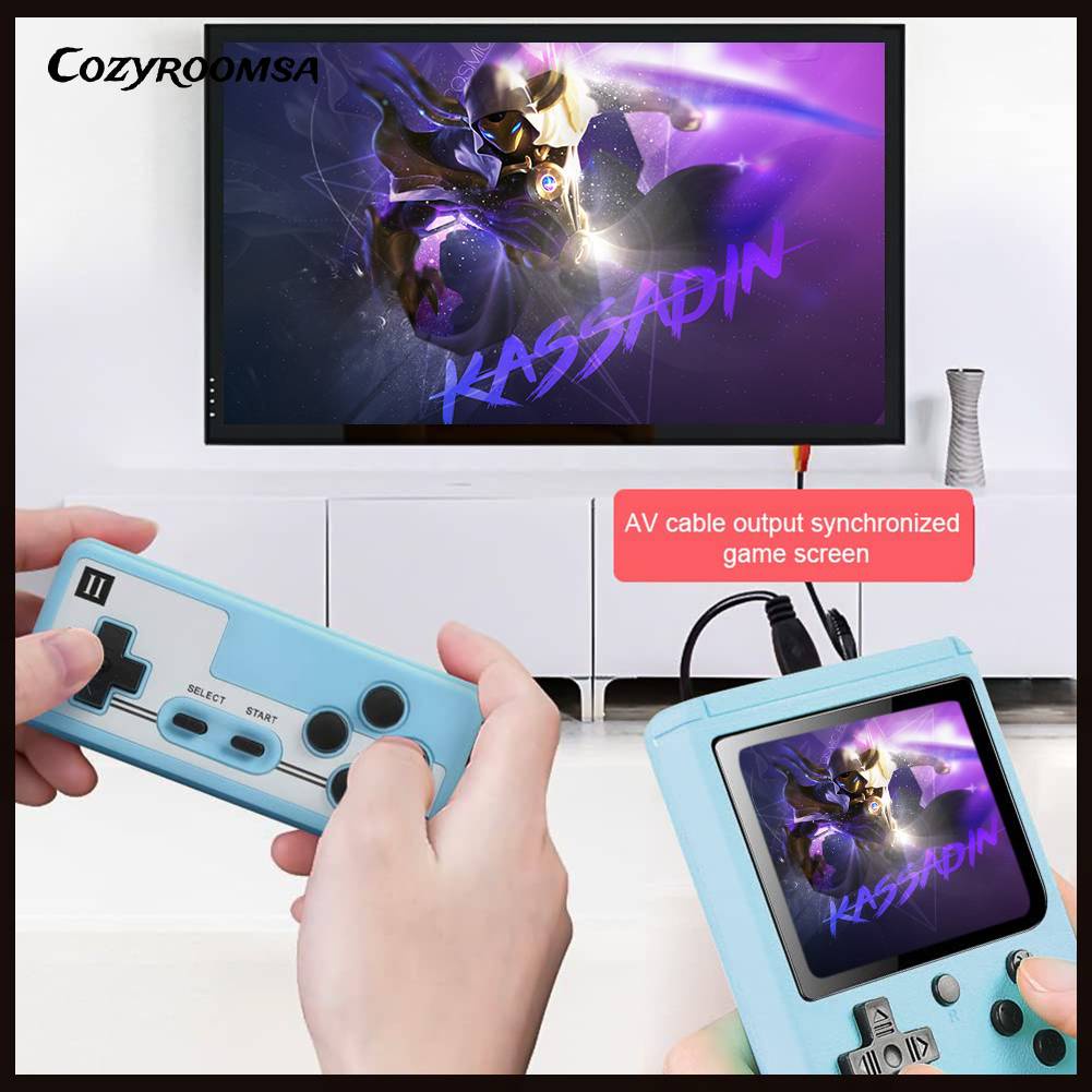 Máy Chơi Game Mini Màn Hình Màu Macaron 3.0in 2 Chế Độ 3.0in Màu Sắc Xinh Xắn Cho Bé
