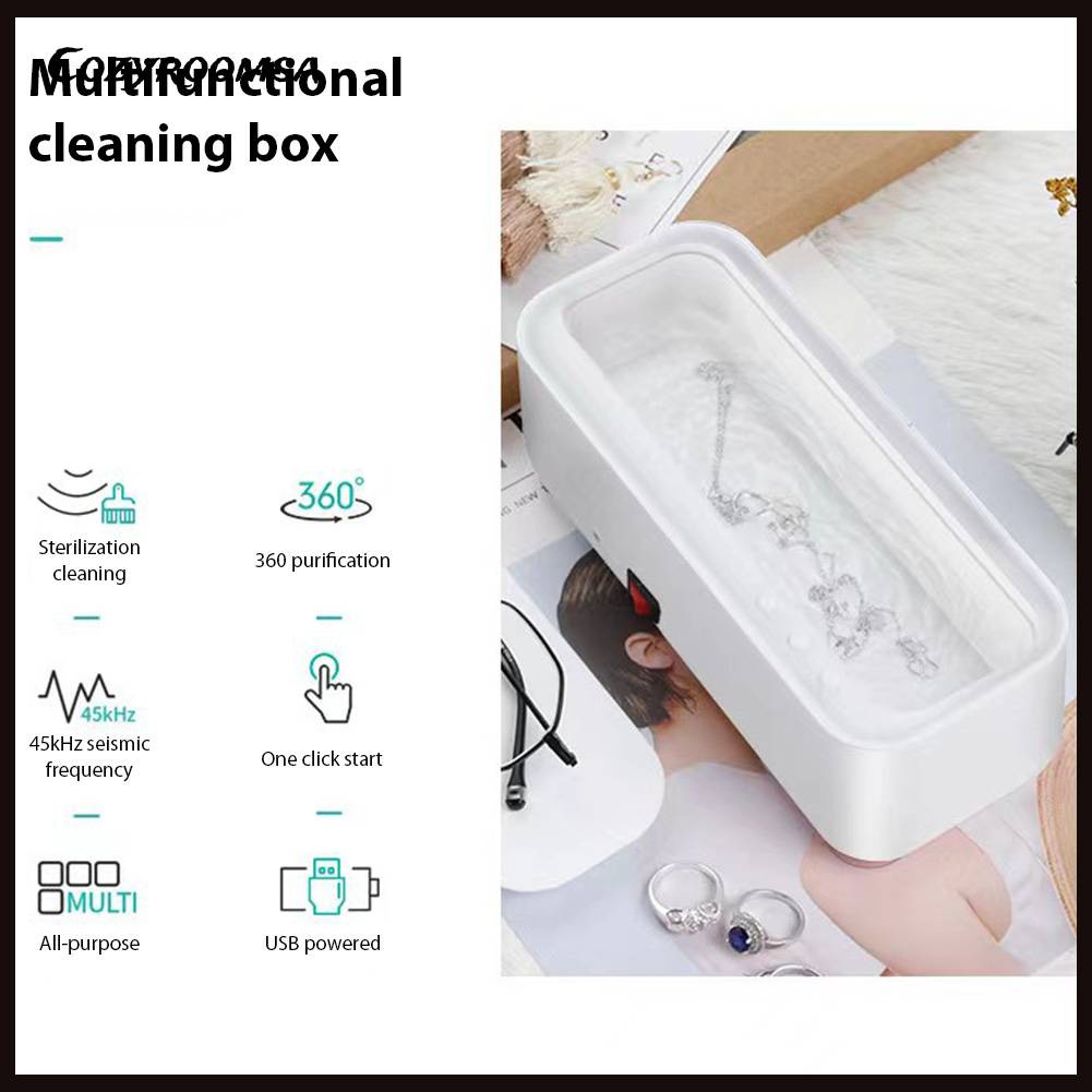 Máy Vệ Sinh Mắt Kính, Nhẫn, Đồng Xu