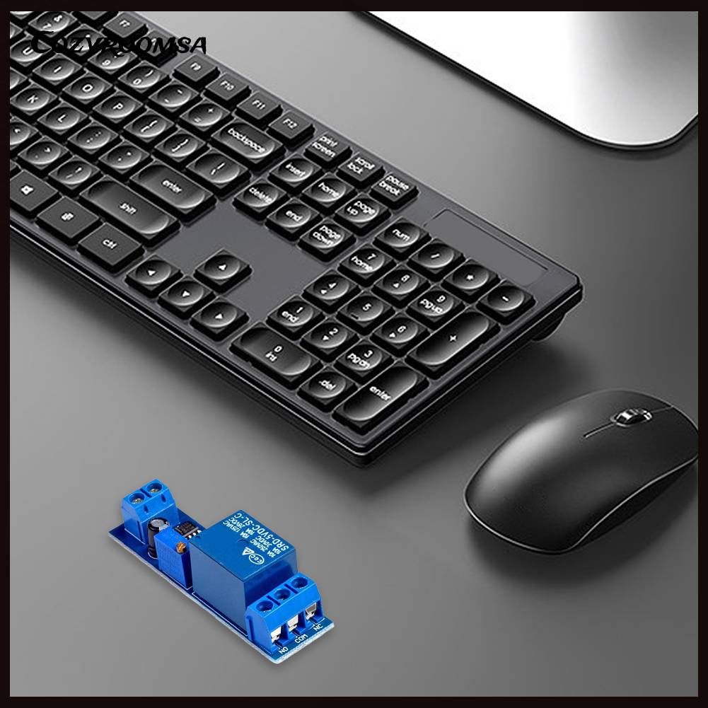 Mô Đun Rơ Le Thời Gian Tự Động NE555 5V / 12V 0 Đến 10 Giây