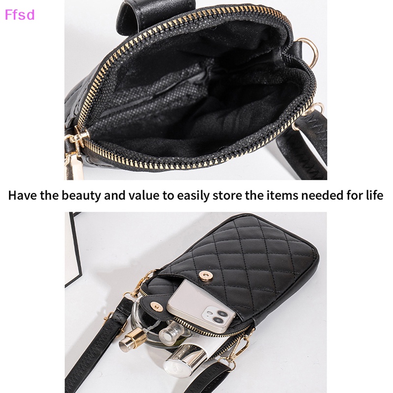 {Ffsd} Túi Đeo Chéo Mini Đựng Điện Thoại Kiểu Dệt Đính Ngọc Trai Cho Nữ * Hàng Bán Chạy