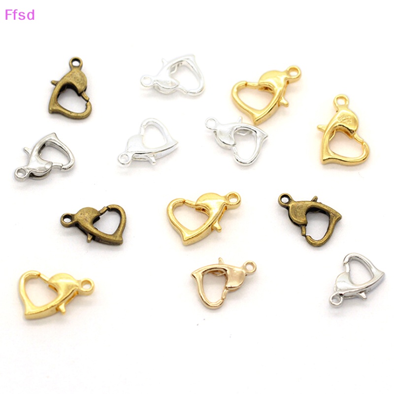 {Ffsd} Set 20 Móc Khóa Tôm Hùm Trái Tim Làm Trang Sức Thủ Công DIY Bán Chạy