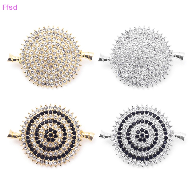 Ghim Cài Áo Cardigan Đính Pha Lê Sáng Tạo Thanh Lịch Cho Nữ
