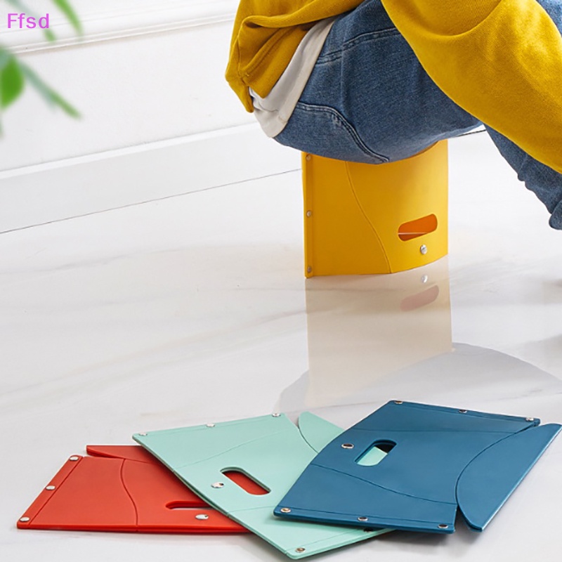 {Ffsd} Ghế Đẩu Cắm Trại Gấp Gọn Tiết Kiệm Không Gian Màu Sáng Thiết Kế Đơn Giản Nhỏ Gọn Tiết Kiệm Không Gian * Bán Chạy