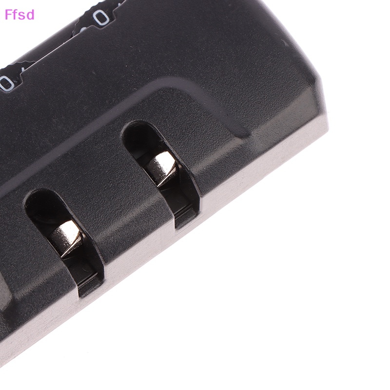 Ổ Khóa Mật Mã Va Li Du Lịch 3 Chữ Số Bằng Nhựa Màu Đen Chống Trộm