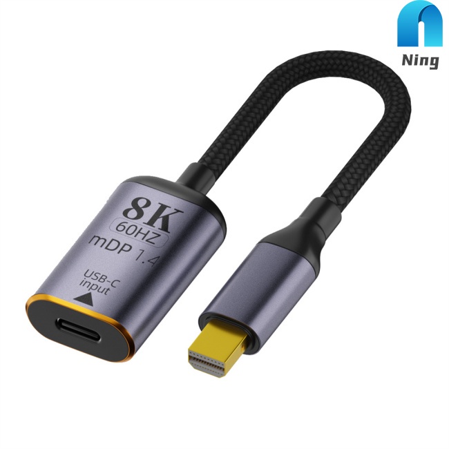Dây Cáp Chuyển Đổi 8k 60hz HD Type C Sang Dp / mdp Chuyên Dụng Cho Macbook Huawei