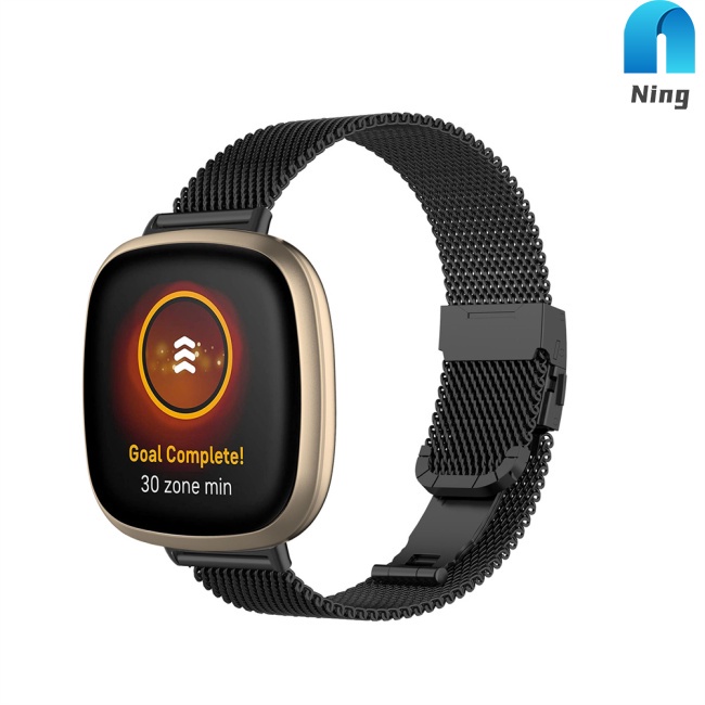 Dây Đeo Thay Thế Bằng Thép Không Gỉ Có Thể Điều Chỉnh Cho Fitbit Vers4 / Fitbit Versa3