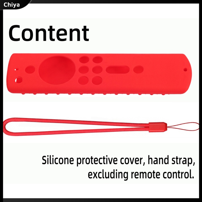 Ốp Bảo Vệ Bằng Silicon Chống Sốc Chống Trượt Cho Điều Khiển Từ Xa Amazon Fire Tv Stick 4k 5.9-inch 2018