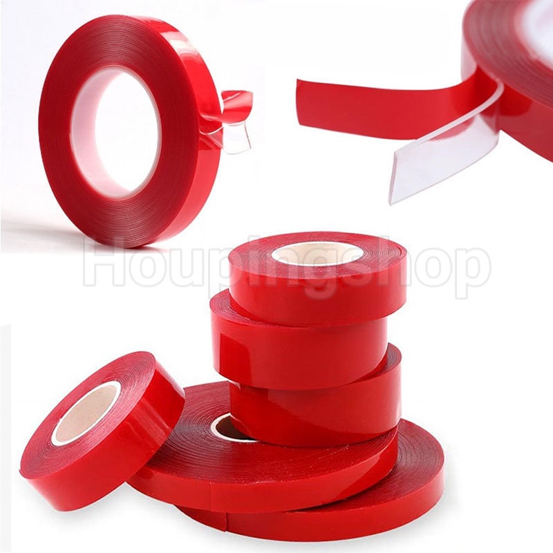 Cuộn Băng Keo Hai Mặt 3M Bằng Xốp Acrylic Hai Mặt Chịu Được Sức Nặng Chống Thấm Nước