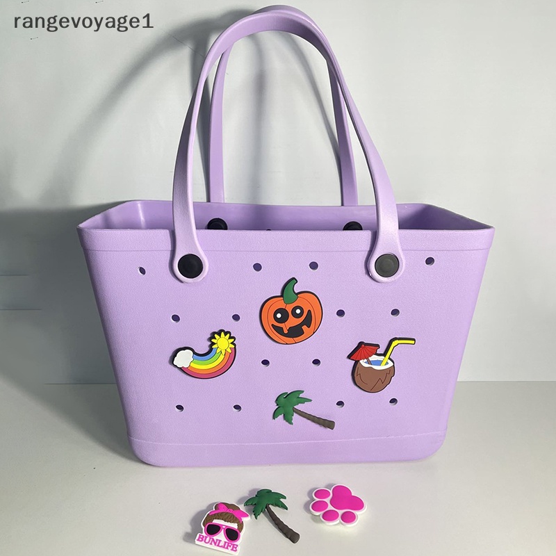 1 Phụ Kiện Túi Xách Đi Biển Bằng Cao Su Có Lỗ Mới [rangevoyage1]