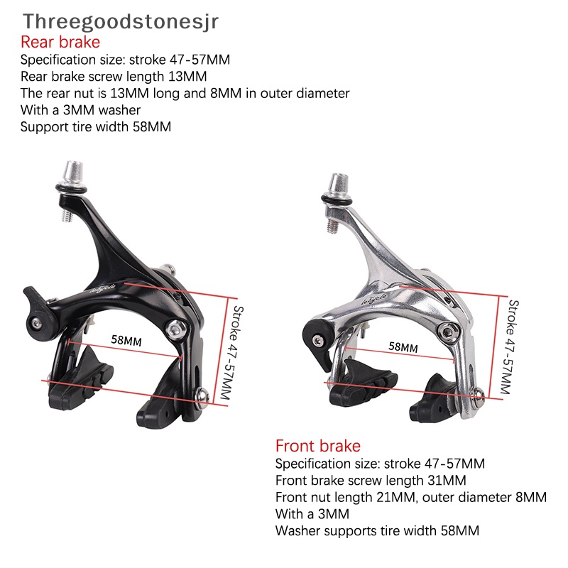 Phụ Kiện Kẹp Phanh Trước / Sau Tay Cầm Dài Thông Dụng Cho Xe Đạp JR