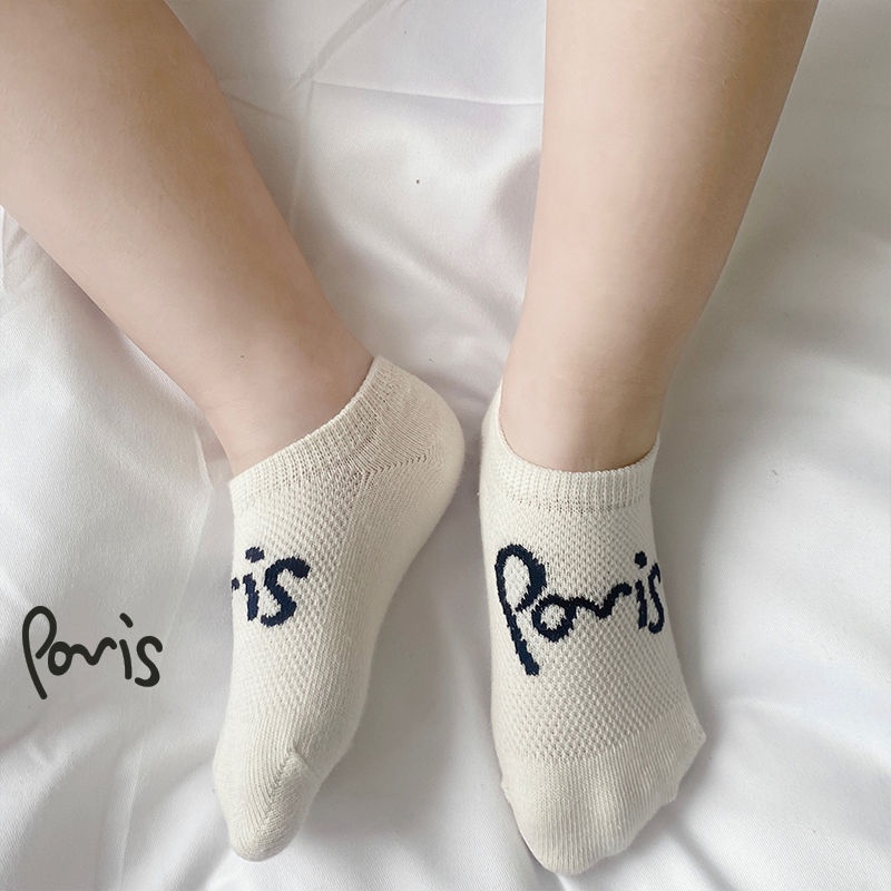 Vớ Cotton Lưới Mỏng Thoáng Khí Thoải Mái Thời Trang Mùa Hè Cho Bé Gái 3-5 Tuổi