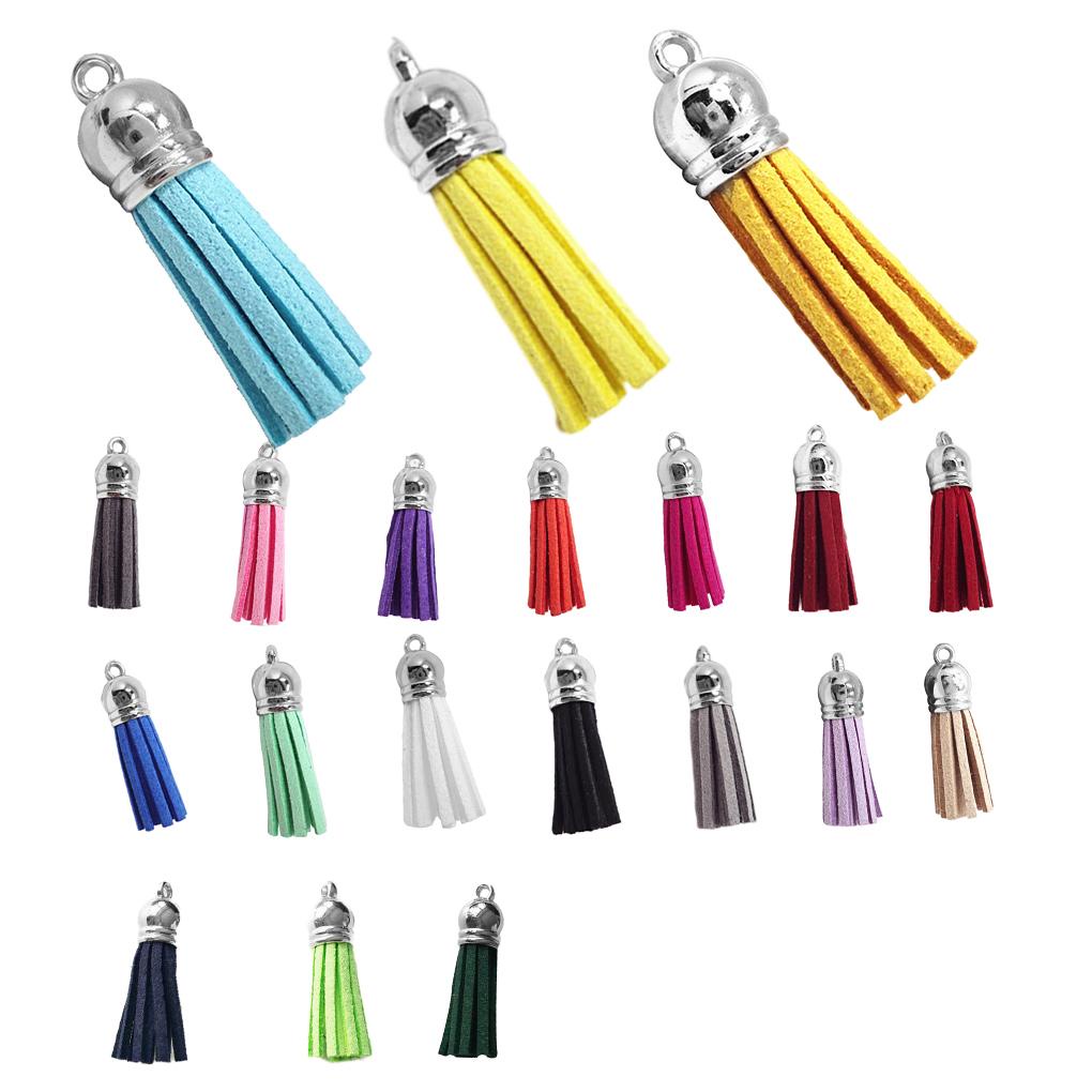 Set 28 Móc Khóa Tua Rua Đơn Giản Sáng Tạo