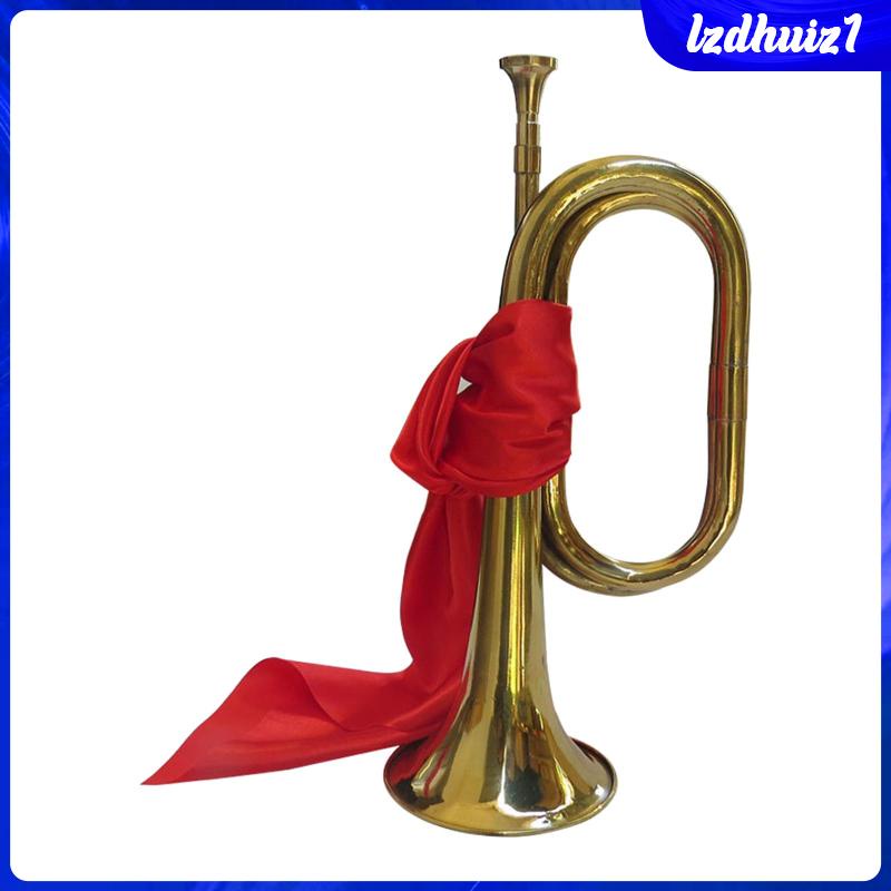 Kèn Trumpet Tiêu Chuẩn Với Vải Đỏ Thổi Bọ Cho Người Mới Bắt Đầu Trình Diễn