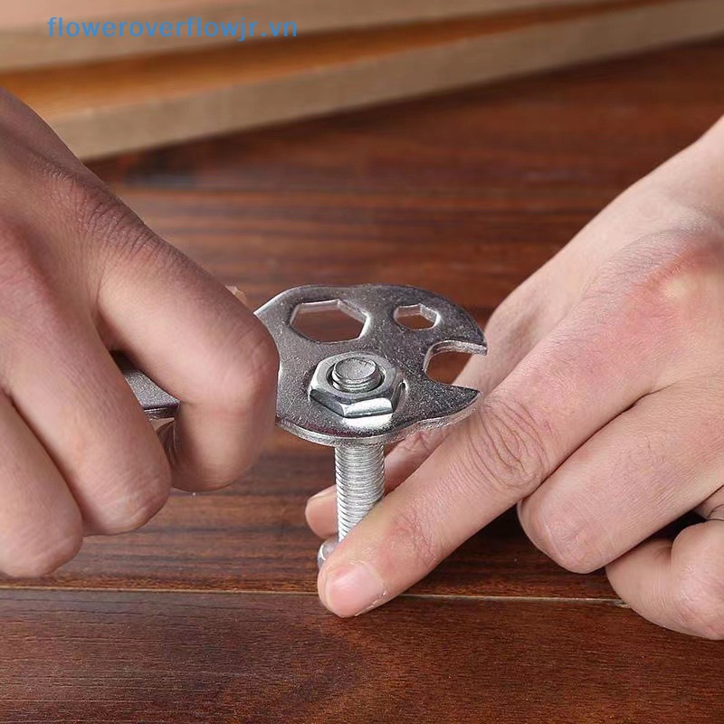 Cờ Lê Lục Giác Bằng Thép 15 Trong 1 Dùng Sửa Chữa Xe Đạp