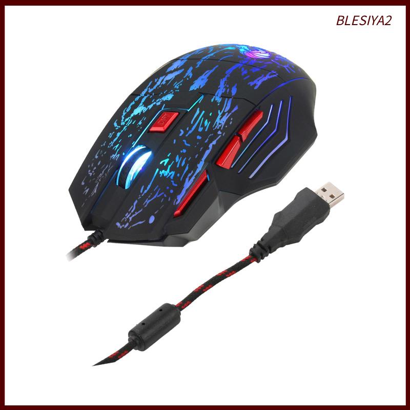 Chuột Chơi Game Có Dây 1600DPI Có Thể Điều Chỉnh DPI