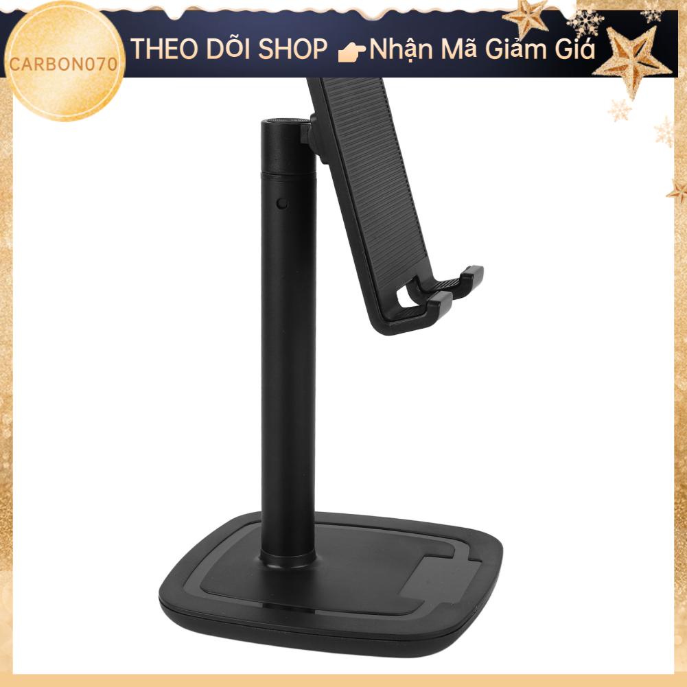 Carbon070 Giá đỡ điện thoại di động để bàn bằng hợp kim nhôm màu đen Bàn kính thiên văn có thể gập lại
