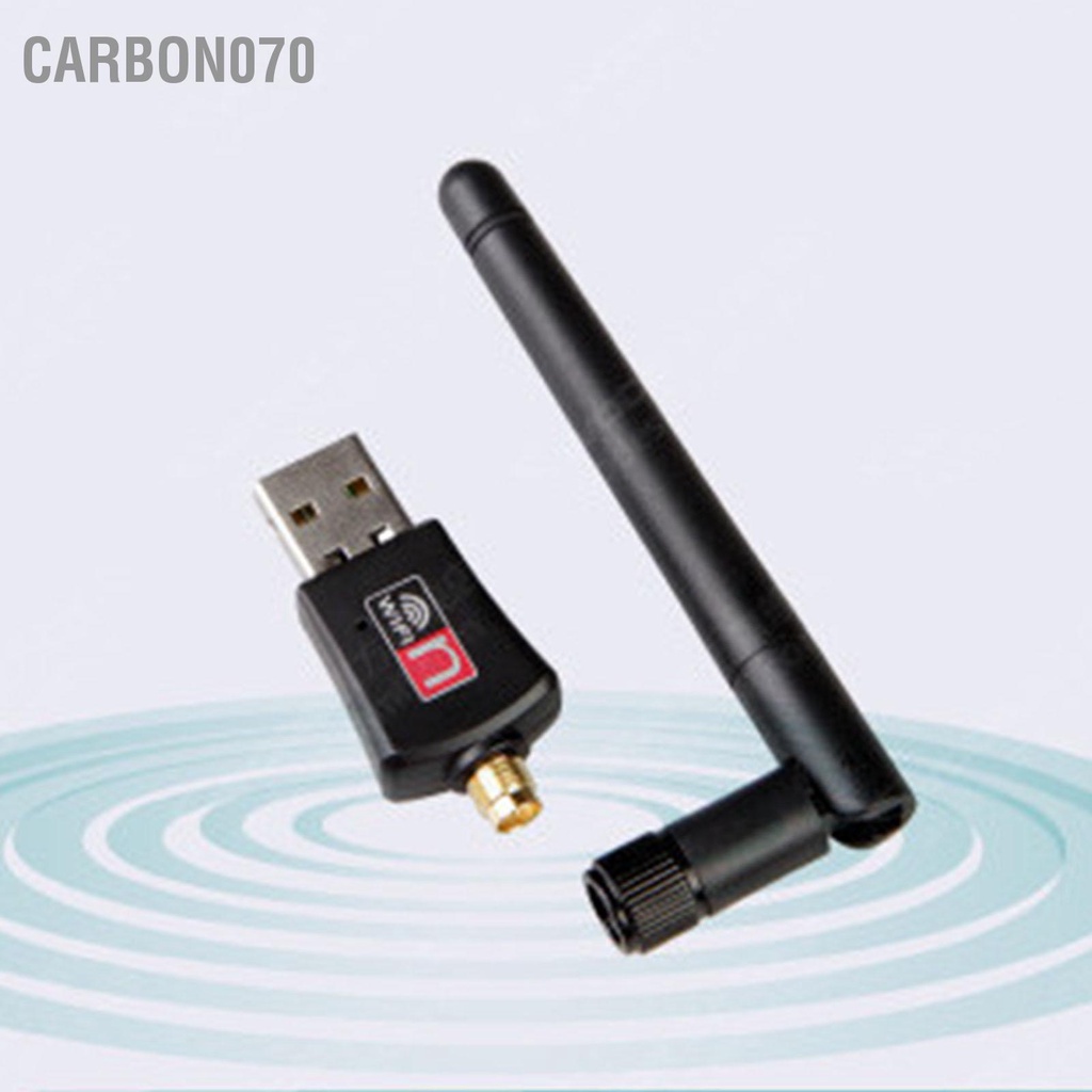 Carbon070 Thẻ Không Dây USB Di Động Anten Độ Lợi Cao Phát WiFi Với Băng Tần Kép 2.4GHz 400Mbps 5GHz 867Mbps Cho Gia Đình