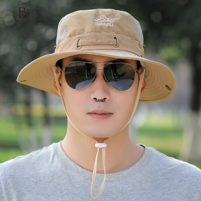 Mũ Tai Bèo Vành Rộng Chống Nắng / Gió Thiết Kế Lưới Thoáng Khí Thời Trang Mùa Hè Phong Cách Hàn Quốc Mới