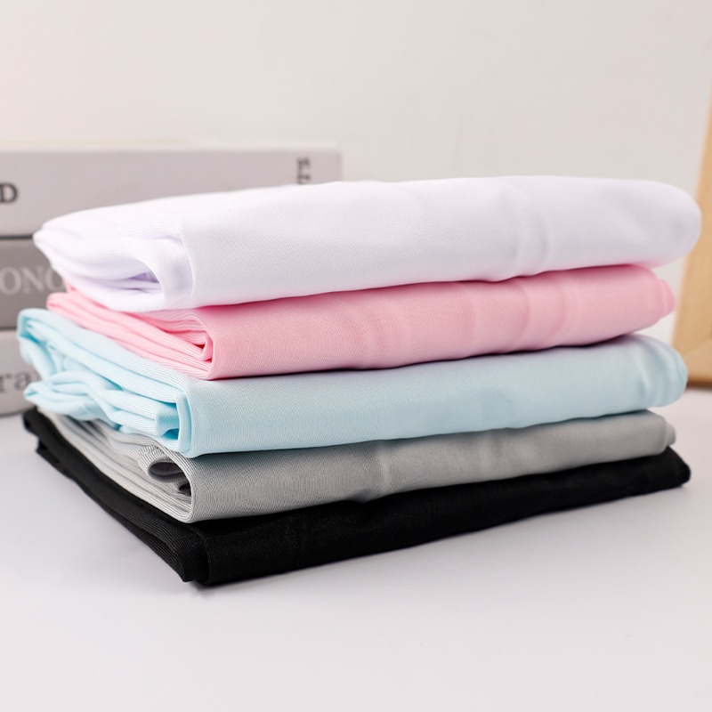 Găng Tay Chống Nắng UPF50 + Bằng Lụa Lạnh Màu Trơn Thời Trang Dành Cho Nữ GA29