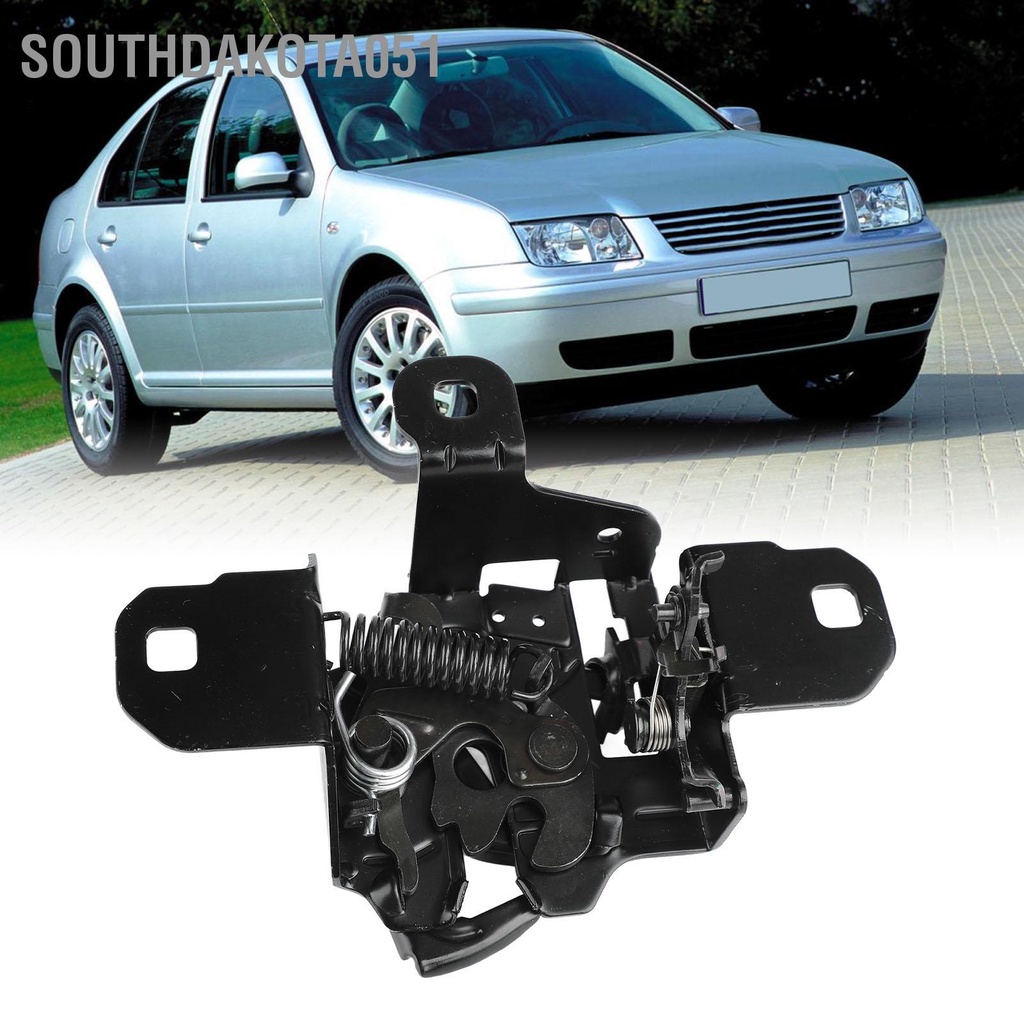 Southdakota051 Khóa mui xe ô tô 1J0823509 Đen Cấu trúc nhỏ gọn Động cơ di động Nắp đậy chốt thay thế cho Bora
