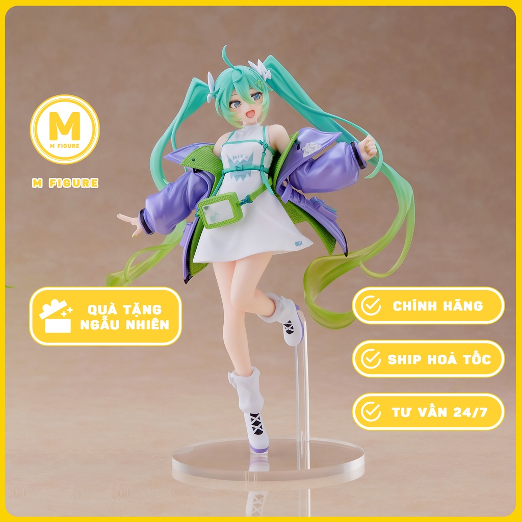 MÔ HÌNH Hatsune Miku - Hatsune Miku Fashion Figure - Sporty  FIGURE CHÍNH HÃNG