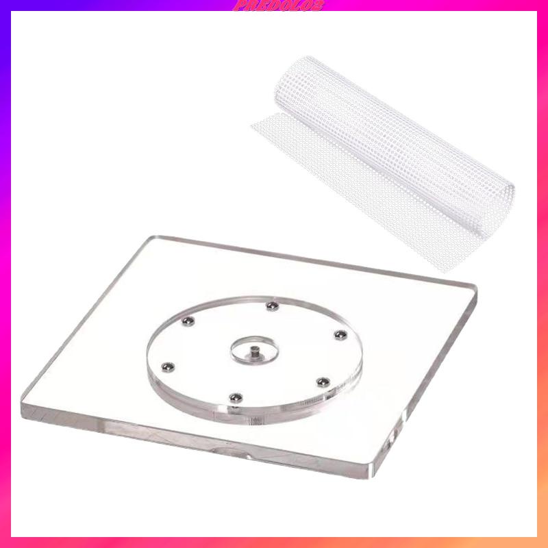 Giá Đỡ Bánh Quy Xoay Được Bằng Acrylic DIY
