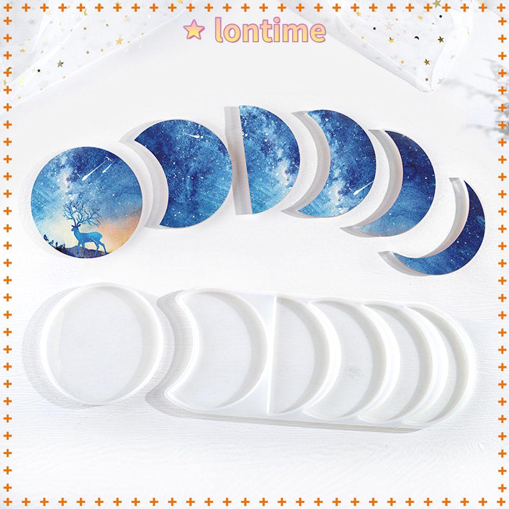 LONTIME Khuôn Làm Đế Lót Ly Bằng Resin Epoxy Độc Đáo DIY
