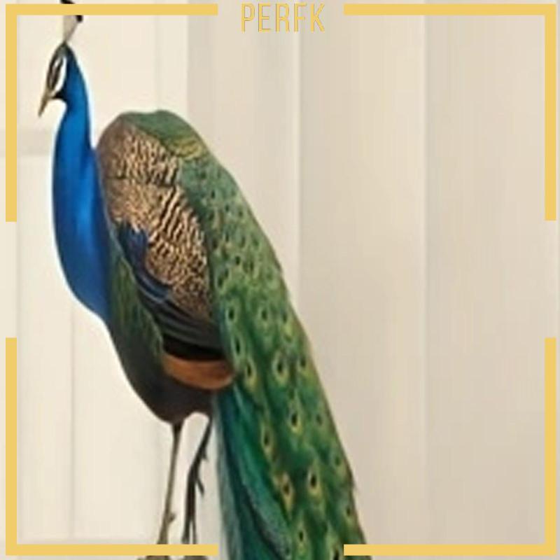 Rèm Cửa Sổ In Hình Chim Công Cho Phòng Khách, Phòng Ngủ, Bếp