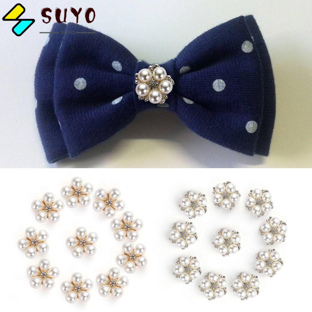 SUYO Bộ 10 Nút Áo Hình Hoa Xinh Xắn