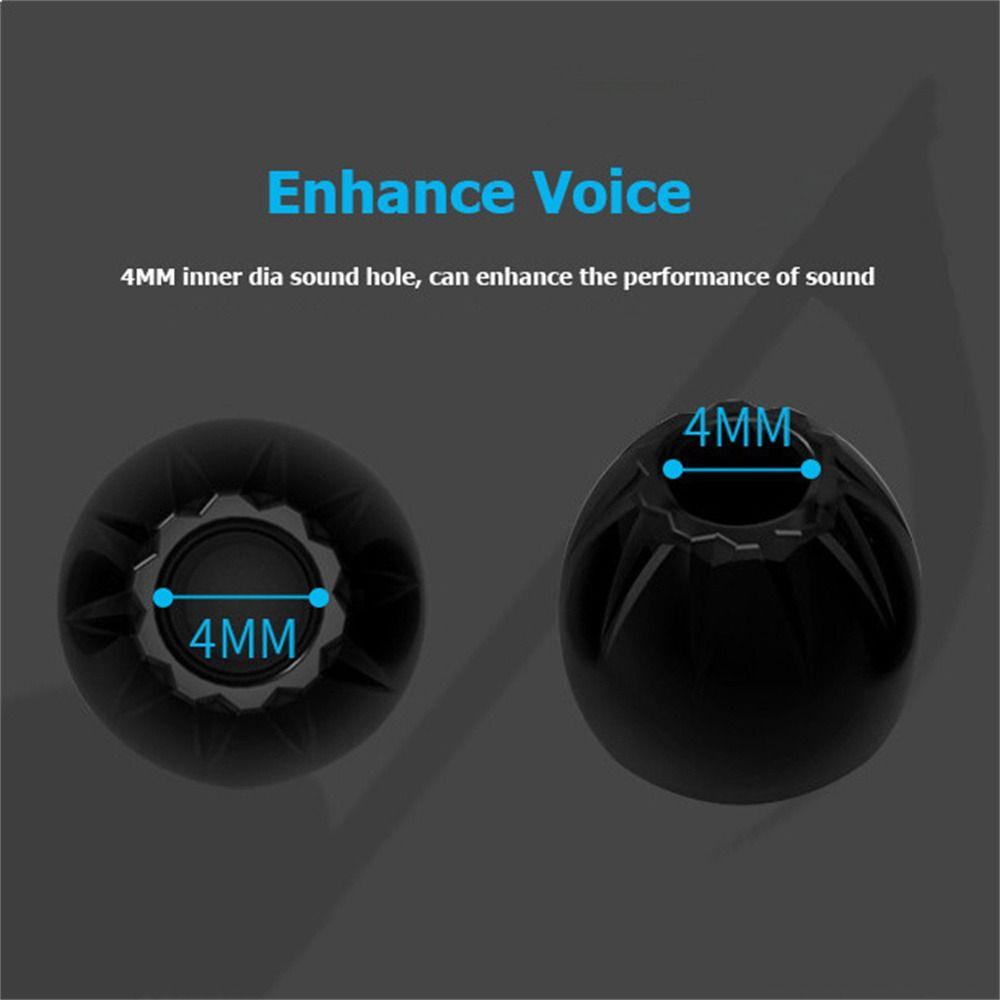 [COD] Bộ 6 Nút Bọc Tai Nghe Thay Thế Bằng Silicon Mềm Kích Thước S / M / L