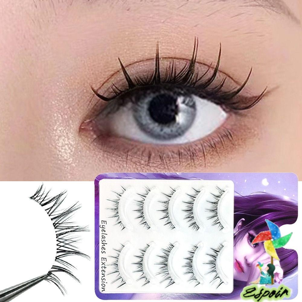 ESPO Set 5 Cặp Lông Mi Giả Làm Đẹp Cho Nữ