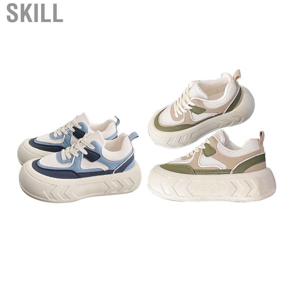 Skill Shoes  Board Thick Sole Soft  for Female Work