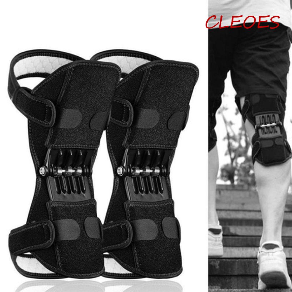 CLEOES Đệm Bảo Vệ Đầu Gối Co Giãn Hỗ Trợ Phục Hồi Chấn Thương An Toàn Khi Chơi Thể Thao
