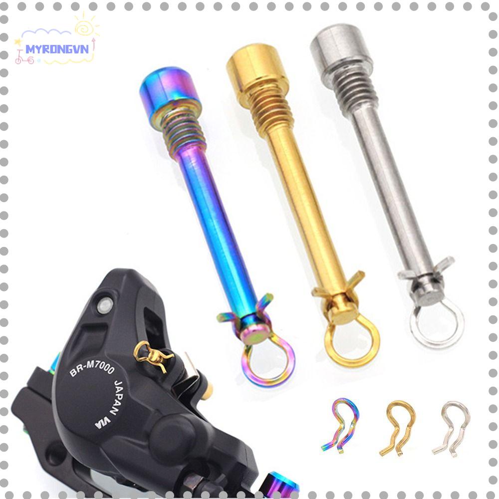 MYRONGVN Bộ 2 Chốt Vặn Bằng Hợp Kim Titan Cho Xe Đạp