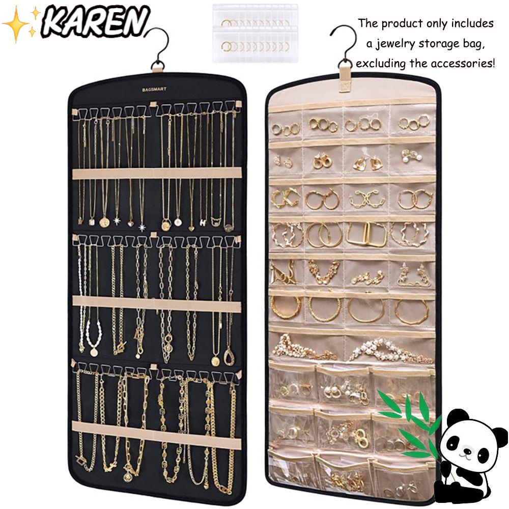 KAREN Túi Đựng Trang Sức Trưng Bày Tiện Lợi
