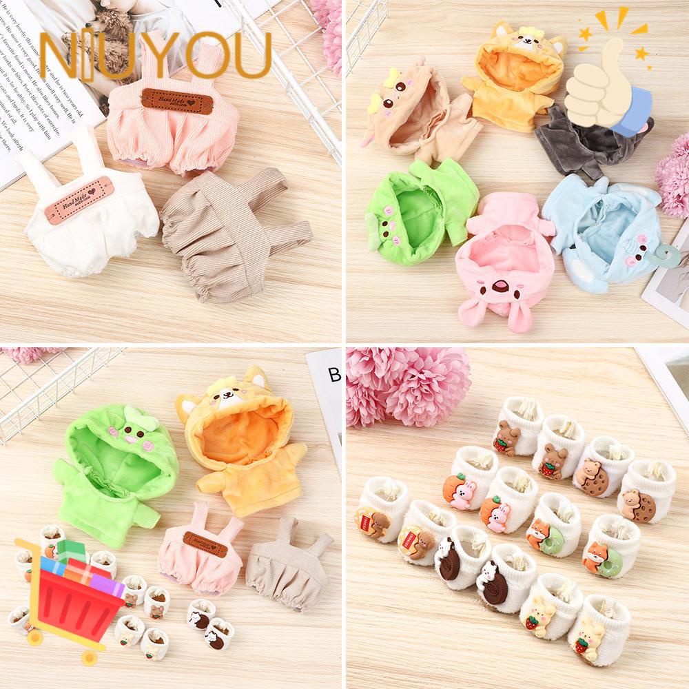 NIUYOU Quần Yếm Cotton Dễ Thương Cho Búp Bê