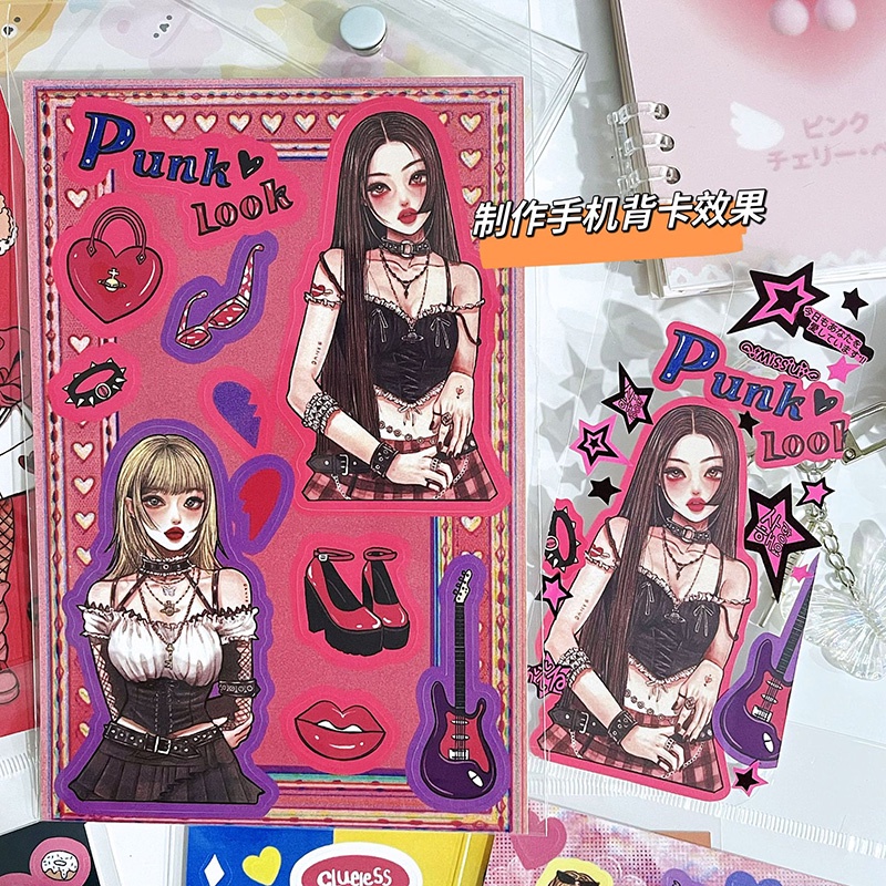 Miếng Dán Trang Trí Kế Hoạch Guka Phiên Bản Hàn Quốc Dễ Thương DIY