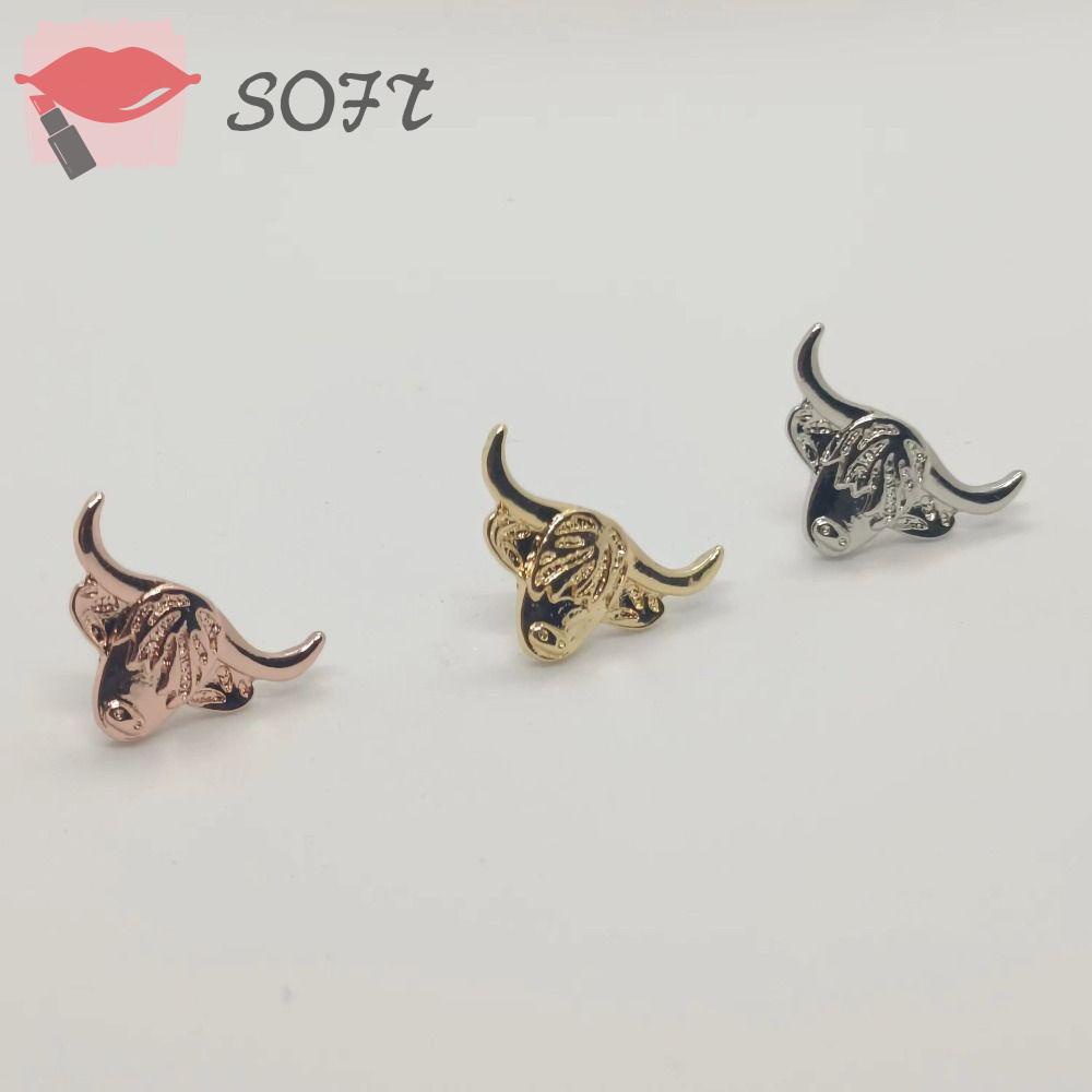 SOFTNESS Bông Tai Handmade Bằng Hợp Kim Phong Cách Scottish Cổ Điển Cho Nữ