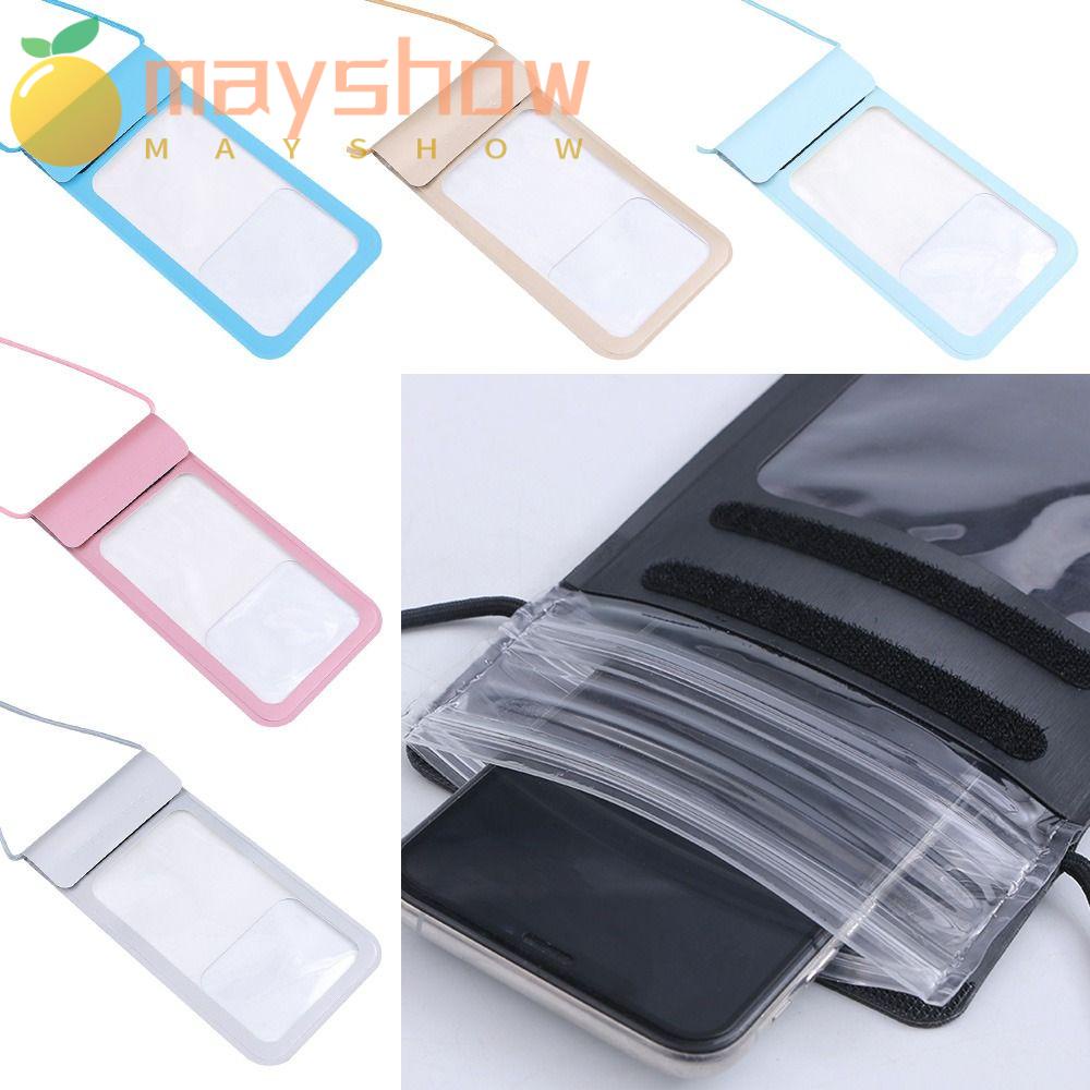 MAYSHOW Túi Đựng Điện Thoại Bằng TPU Trong Suốt Chống Nước Chống Bụi Dùng Được Màn Hình Cảm Ứng
