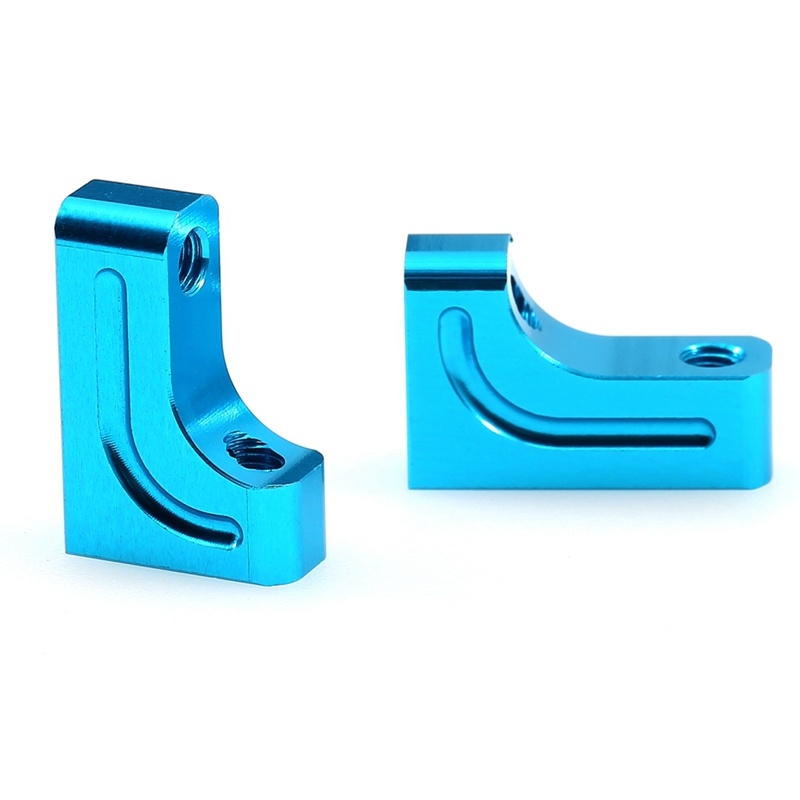 Set 2 Giá Đỡ Cố Định Động Cơ Servo Bằng Kim Loại Dành Cho Ô Tô Tamiya TT02 XV01 TB03 TT-02 XV-01 TB-03 1 / 10 RC