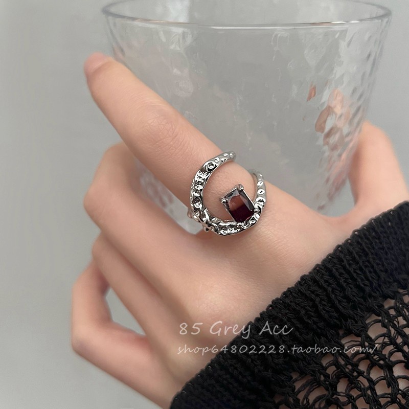Nhẫn Hợp Kim Đính Đá Zircon Thời Trang Cho Nữ
