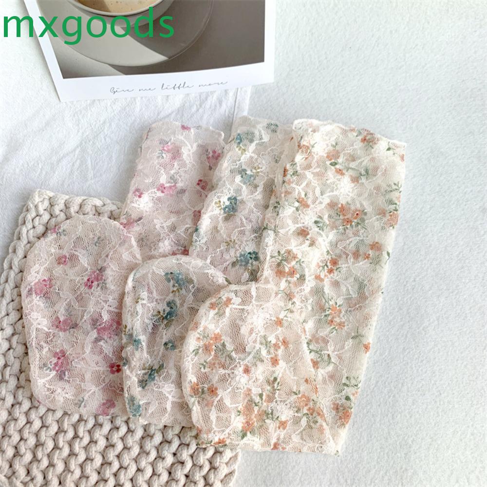 MXGOODS Vớ Ren Thoáng Khí Thấm Hút Mồ Hôi Thoáng Khí Phong Cách Công Chúa Lolita Hàn Quốc Ngọt Ngào