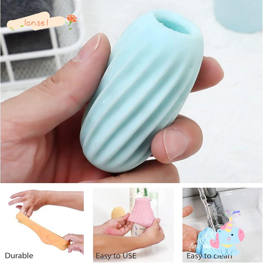 LANSEL Vỏ Bọc Vali Co Giãn Màu Trơn Chống Rò Rỉ Có Thể Tái Sử Dụng