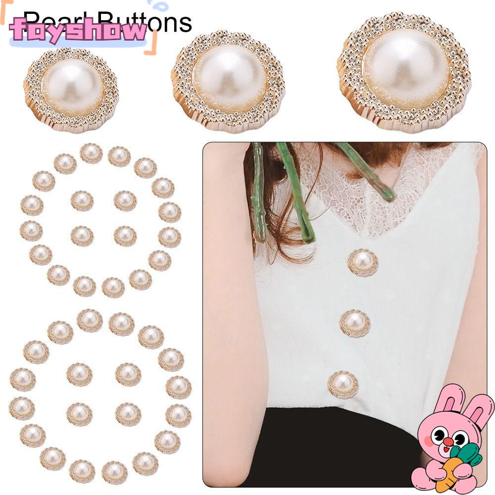 FAY Bộ 20 Nút Áo May Vá Thủ Công