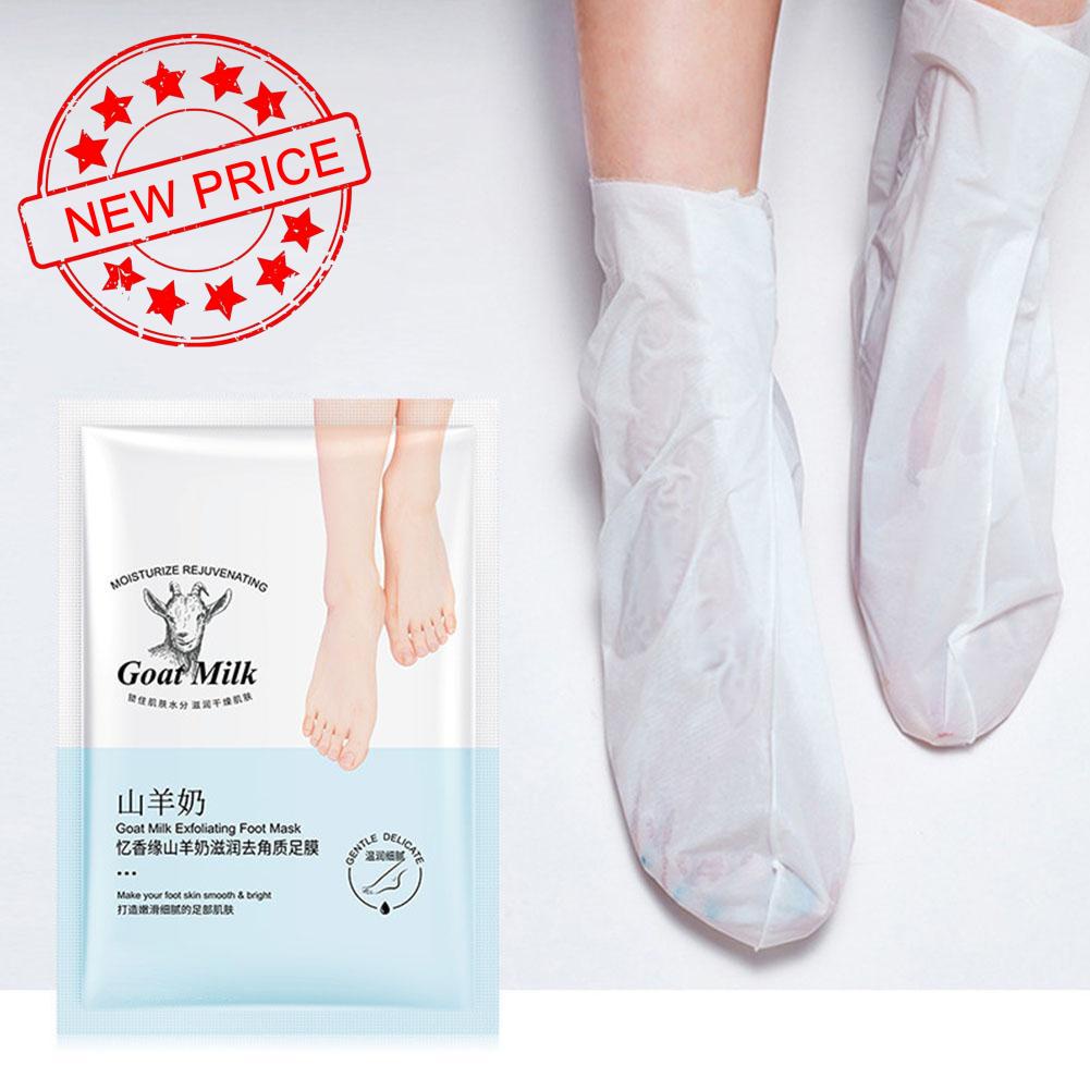 Mặt Nạ Sữa Dê EXGYAN Dưỡng Ẩm Tẩy Tế Bào Chết Làm Săn Chắc Và Trắng Da Tay / Chân