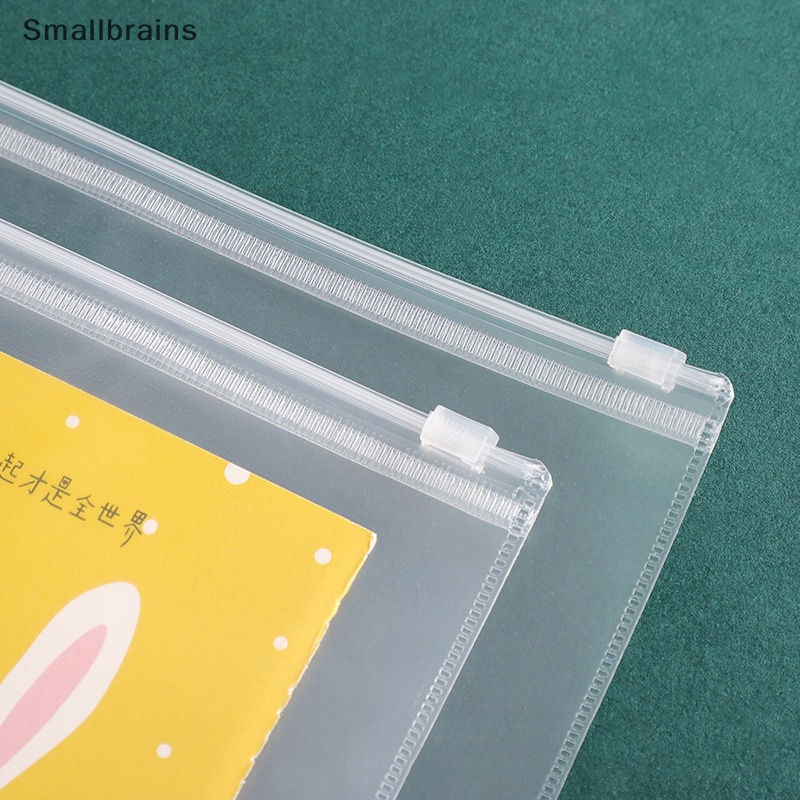 Túi Đựng Tài Liệu Khổ A6 Bằng PVC Trong Suốt Có Khóa Kéo Tiện Dụng